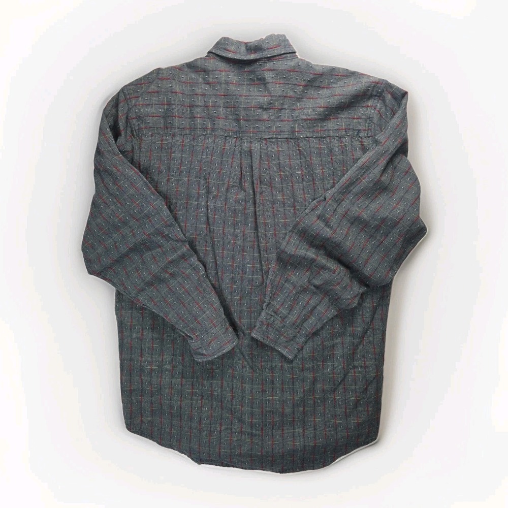 Vintage The Territory Ahead Men's XLL Plaid Button Down Shirt Long - Picture 2 of 7